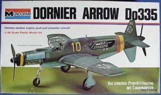Kit can build two versions of this unorthodox aircraft a Do335 A O 