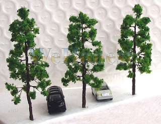 60 pcs Model Trees N to Z scale 70mm(H)x27mm(W)  