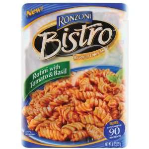 Ronzoni Bistro Rotini with Tomato & Basil   12 Pack