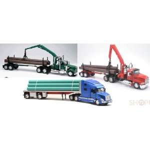  Toy Trucks with Pipes Hauler and Log Carriers Toys 