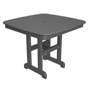  Trex Outdoor Yacht Club 37 Dining Table in Stepping Stone 