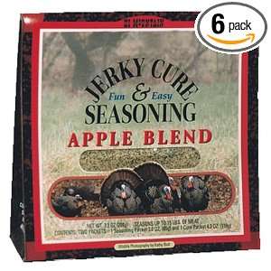 Hi Mountain Jerky Wild Turkey Apple Jerky Blend, 7.2 Ounce Boxes (Pack 
