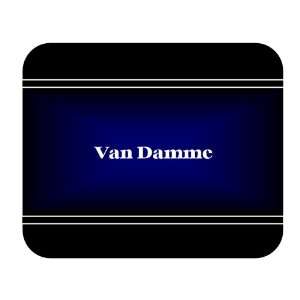    Personalized Name Gift   Van Damme Mouse Pad 