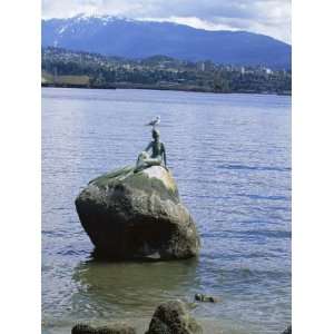  Mermaid Statue, Vancouver, British Columbia, Canada 