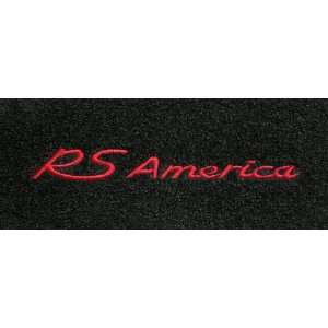 Logo 1992 1993 Porsche 911 CoupeRS America Luxury 4 Pc Car Mat Set 