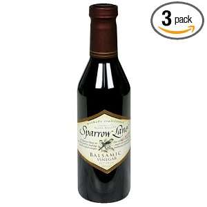 Sparrow Lane Balsamic Vinegar, 12.75 Ounce Bottle (Pack of 3)  