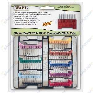 Wahl 5 in 1 8pc Stainless Steel Attachment Guide Comb 