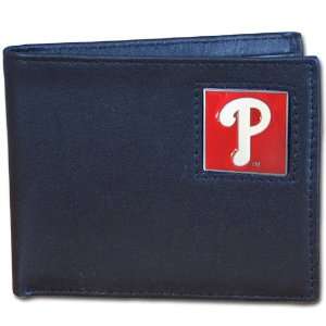  MLB Bifold Genuine Leather Wallet   Philadephia Phillies 