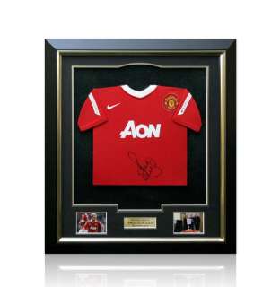 Paul Scholes autographed mini shirt   United Legend  