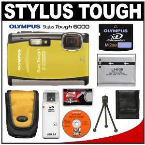 com Olympus Stylus TOUGH 6000 Shockproof & Waterproof Digital Camera 