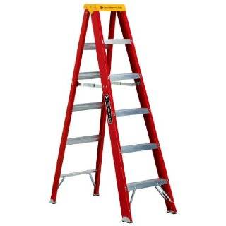 Louisville Ladder L 3016 08 Fiberglass Step Ladder, 8 Feet, 300 Pound 