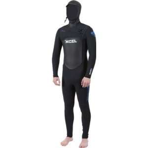  Xcel Wetsuits Drylock 4/3mm Hooded Wetsuit Sports 