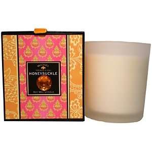  Michel Honeysuckle 14 Oz. Soy Wax Candle In Glass Beauty
