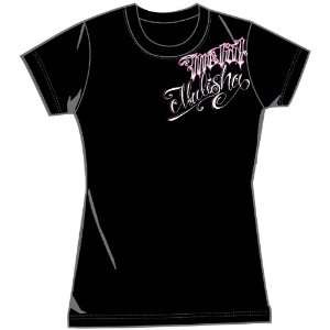 MSR Hot Wings Metal Mulisha T Shirt , Gender Womens, Color Black 