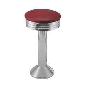   Barstool   Floor Mount Burgundy (T8)   Wood or Other