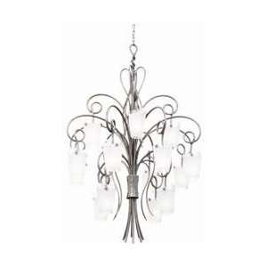   Bark Tribecca Wrought Iron 16 Light Foyer from the Tribecca Collection